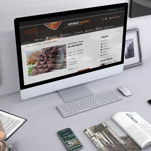 Web e-commerce Sahabat Aqiqah