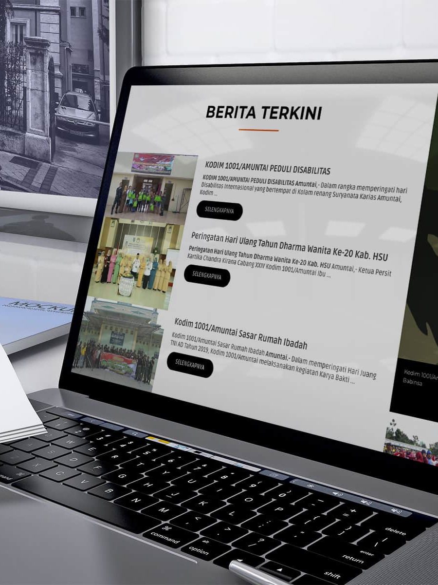 Web Kodim Amuntai Balangan