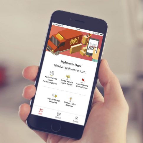 Aplikasi Tracking Herona Express