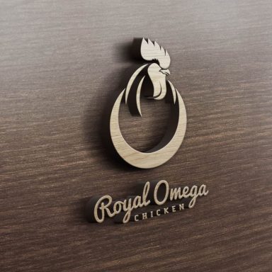 3D Logo Royal Omega Chicken