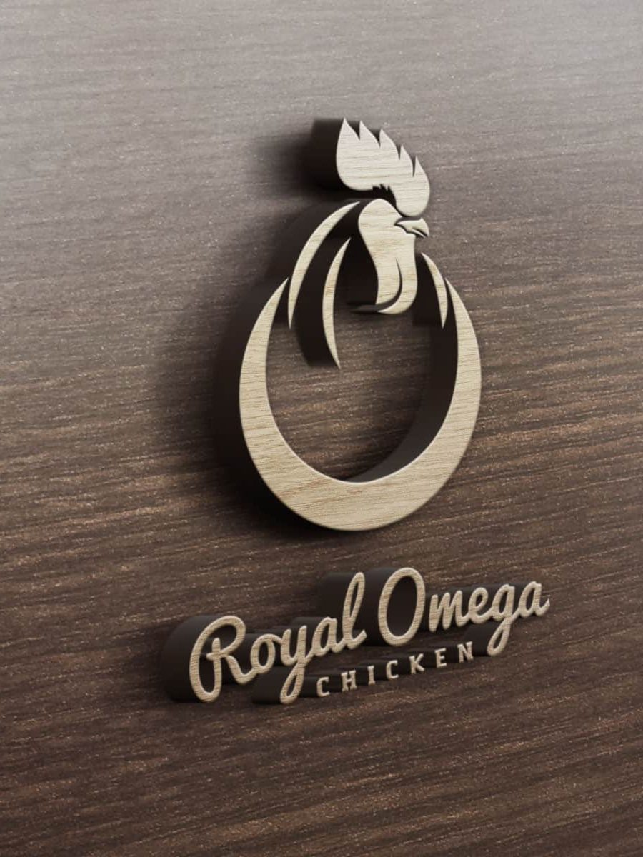 3D Logo Royal Omega Chicken