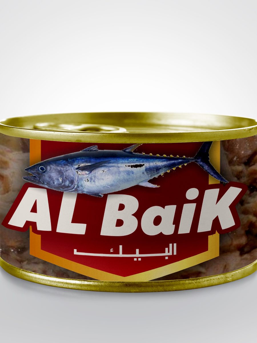 Desain Kaleng Tuna Al Baik