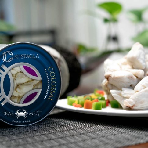 Desain Kemasan Kaleng Crustacea