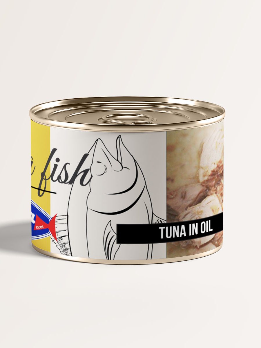 Desain Kemasan Tuna Kaleng Giga Foods