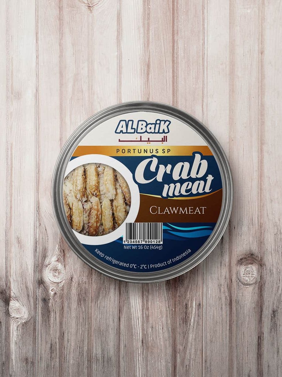 Desain Lid Kemasan Al Baik Crab